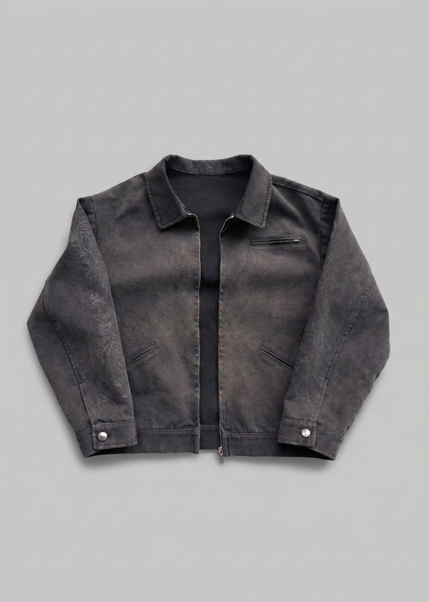 Flourish Jacket streetwear jacket by EccentricWrldCo