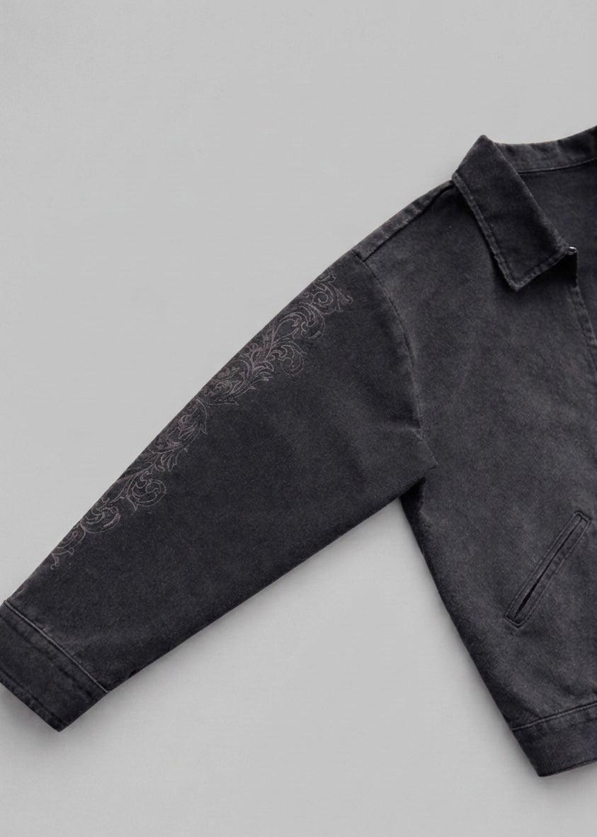 Flourish Jacket streetwear jacket by EccentricWrldCo